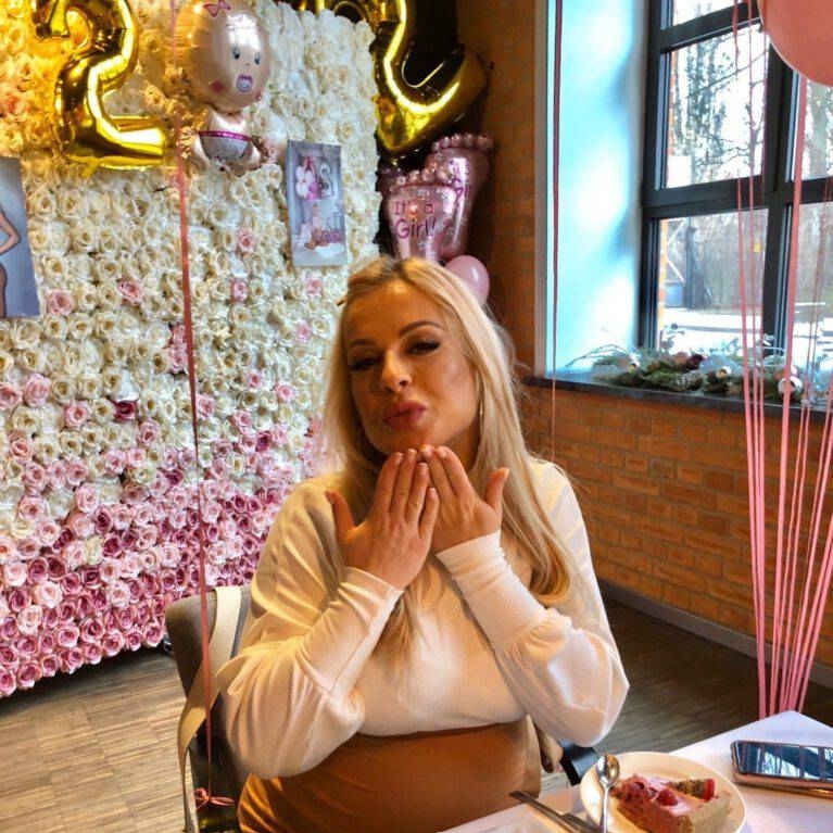 Balony na Baby Shower dziewczynki